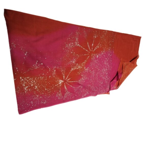 Cover Up Handpainted Cotton Batik Coverups Strapless Dress Wrapskirt Home Accent - Picture 2 of 11